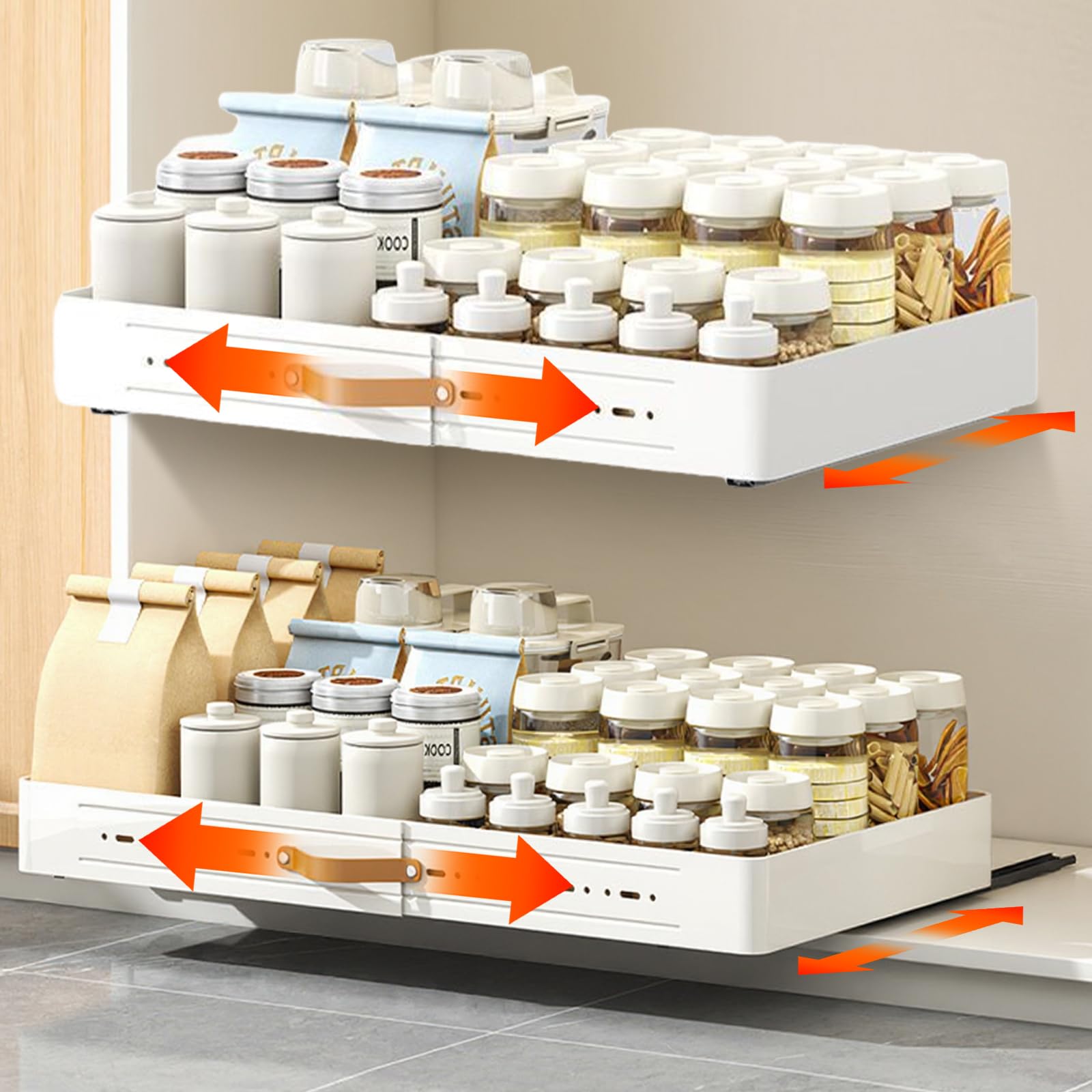 Schrank-Organizer, 35-51 cm, ausziehbar
