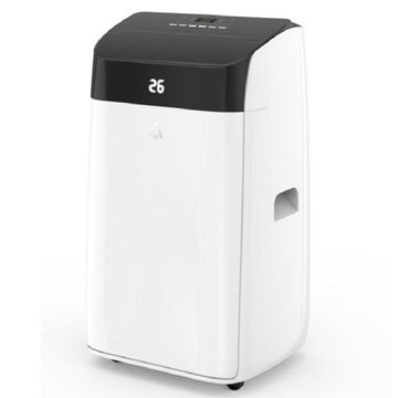 GARVEE Tragbare Klimaanlage 12.000 BTU, 3-in-1 Funktion, LED Display, Fernbedienung, Mobil mit Rollen, für Räume bis 450 qm