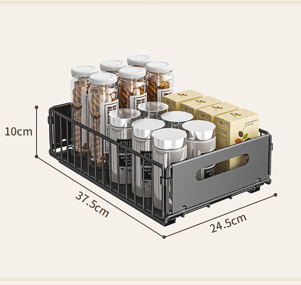 Garvee Küchenregale & Schränke S – Kompakte 24,5 × 37,5 × 10 cm, 1 Stück für effiziente Küchenaufbewahrung