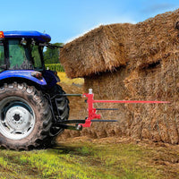 Garvee Heugabel 49 Zoll - 3000 lbs Kapazität - Federstahl Ausführung - Pulverbeschichtet - Für Traktoren & Landwirtschaft - Robust & Vielseitig