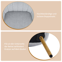 GARVEE Esszimmerstuhl 2er Set Polsterstuhl mit Rückenlehne, Metallbeine, Samt, komfortabel, modern, für Esszimmer und Wohnzimmer