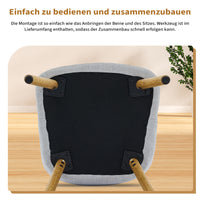 GARVEE Esszimmerstuhl 2er Set Polsterstuhl mit Rückenlehne, Metallbeine, Samt, komfortabel, modern, für Esszimmer und Wohnzimmer