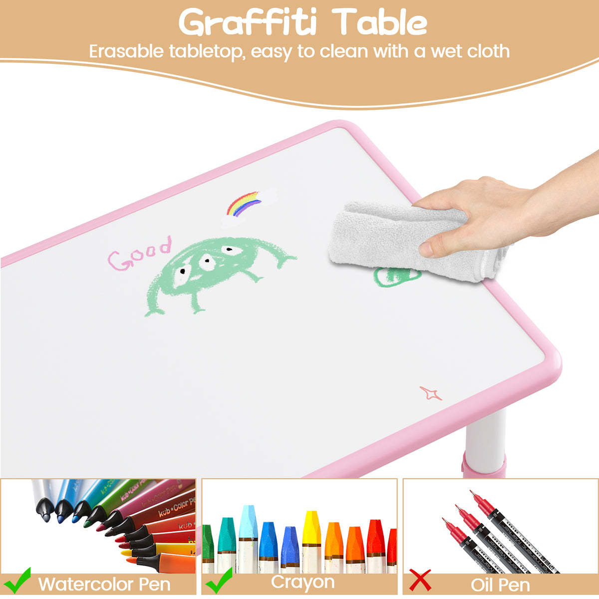 Kindertisch-Set