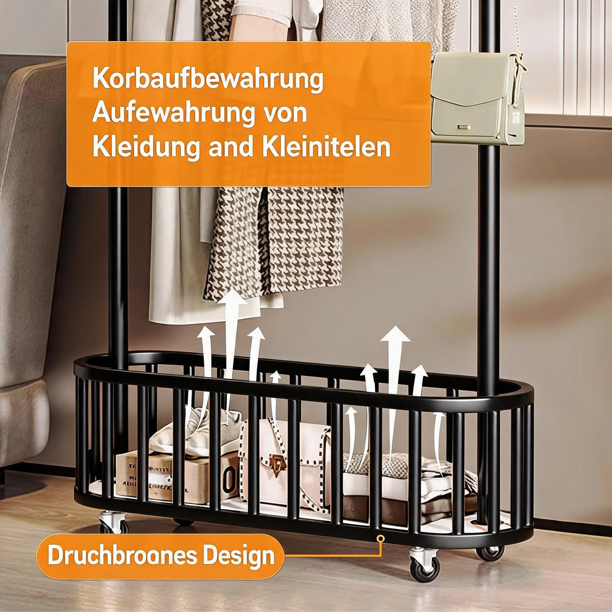 Kleiderständer Schlafzimmer Organisation