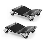 Garvee Auto-Rad Dolly Set 2 Stück – V-förmige Plattform, 1500 lbs pro Dolly, Schwarz - Schwarz