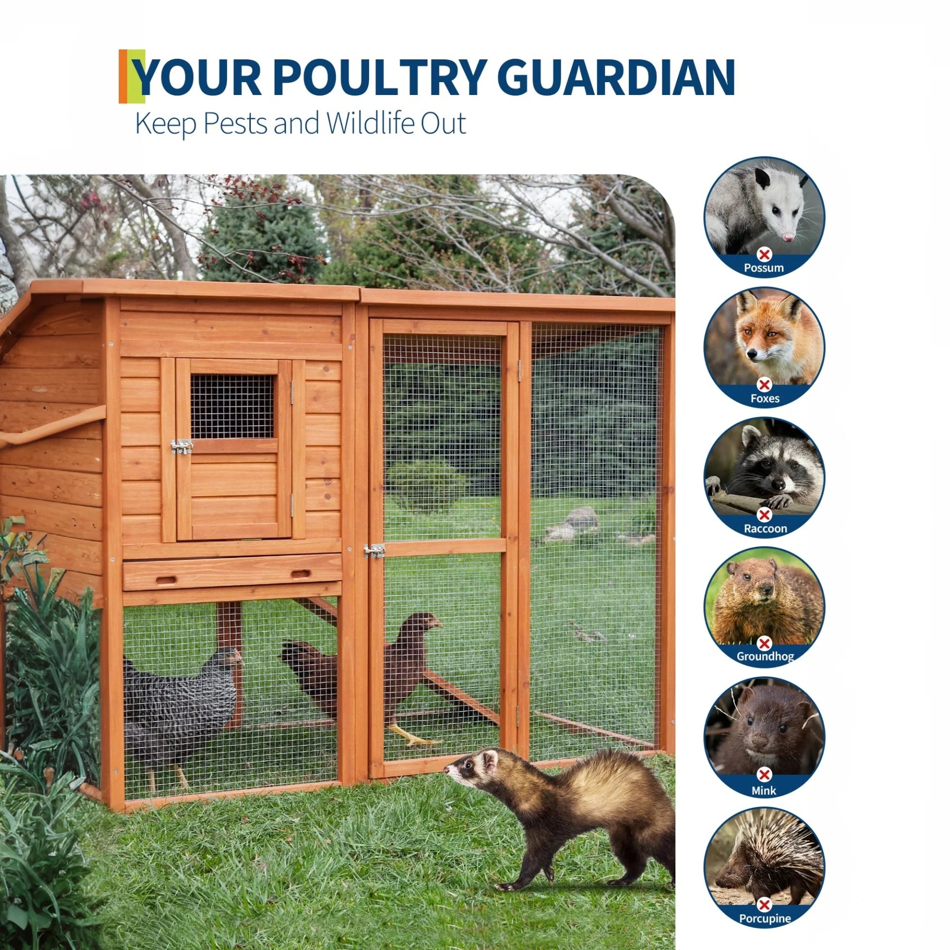 Garvee Drahtgeflecht 1,2×15 m, 1,27 cm Maschen, 19GA Verzinkt, Rostfrei für Garten & Geflügel