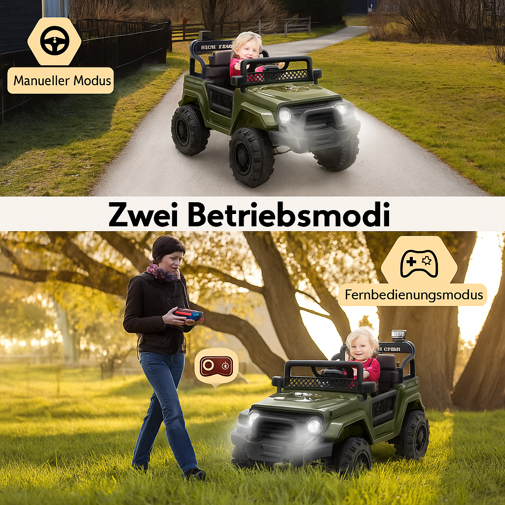 Kinder Elektroauto mit 2,4 GHz Fernbedienung