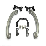 Garvee Ergonomische Motorrad Soziusgriffstange MT-07/FZ-07 2014-2016 Aluminium Schwarz für Alltag & Touren