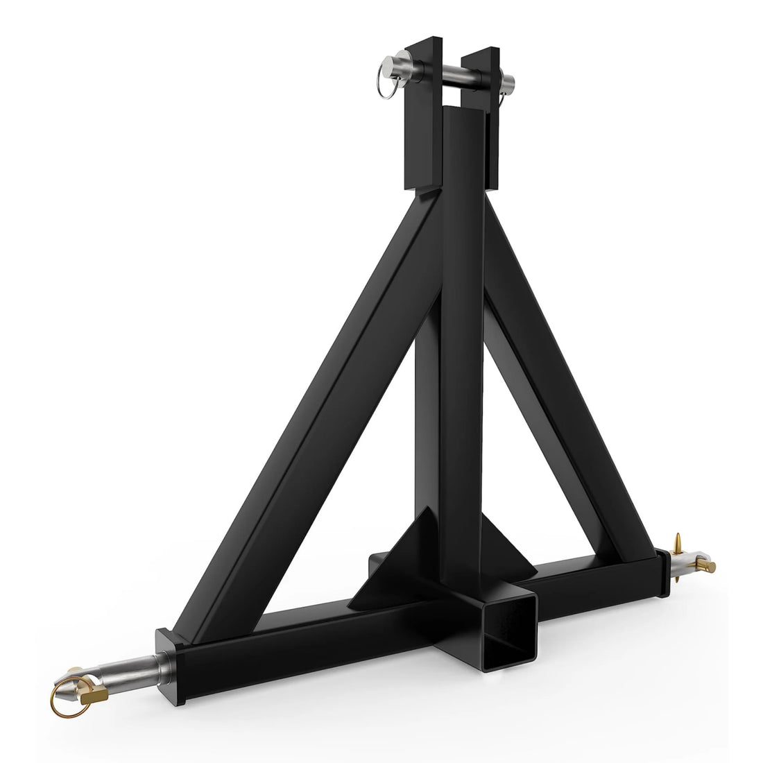 Garvee 3-Punkt Anhängerkupplung 5 cm CAT 1, Stahl, Schnellbefestigung für Traktoren Bau & Industrie