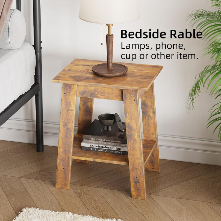 Modernes Industriedesign des Beistelltisches