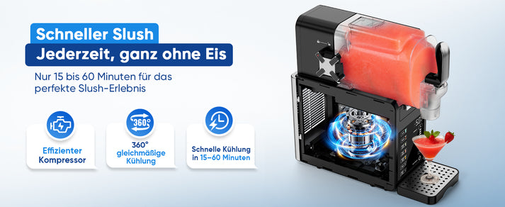 Schnelle Zubereitung und glatte Textur