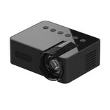Garvee Beamer Unterstützt YT100 WiFi Tragbarer Mini-Videoprojektor Für Handy Tablet Laptop Computer, 10.1x7.8x4 CM, Schwarz