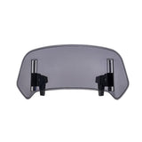 Garvee Motorrad Windschutzscheiben-Verlängerung ABS Verstellbar Clip-on Transparent Universell Für Scooter & Bike