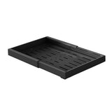 Garvee Ausziehbarer Schrankorganizer Schwerlast Verstellbar Kohlenstoffstahl Für Küche & Bad 17.12-26.7 Zoll - Schwarz