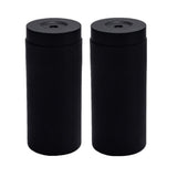 Garvee Nachfüllbarer Flüssigseifenspender 2er-Pack, Spender für Küche und Bad, Kunststoffmaterial, Kompaktes Design, Schwarze Farbe, Ideal für Spüle und Arbeitsplatte - 