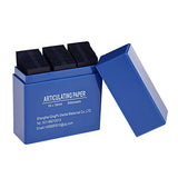 Garvee Dental Artikulationspapier Streifen Blau 300 Blatt Dental Labor Werkzeug Präzise Markierung Langlebig Oral Zahnpflege Dental Klinik Praxis