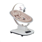 Garvee Babyschaukel Mit 5 Bewegungen, 3 Schaukelmodi, Weich, Mit Sicherheitsgurt, Für Zuhause - Khaki