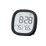 Garvee Digitaler Wecker Mit Temperatur- Und Feuchtigkeitsanzeige, LCD-Display, Magnetisches Design Für Schlafzimmer Und Büro, Batteriebetrieben