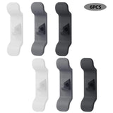 Garvee 6er Set Kabelwickler Für Küchengeräte, Silikon, Selbstklebend, Universell, Platzsparend, Kabelorganizer, Küche