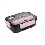 Garvee Hermetische Bento-Box 2 Fächer Auslaufsicher 1100 ml BPA-frei Leicht Für Schule & Büro