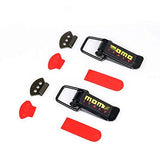 Garvee Auto LKW Motorhaube Clip Hasp Schnellverschluss Verschluss Clip Kit Schwarz Eisen L Praktisch Und Langlebig