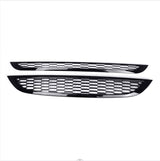 Garvee Frontgrill Kompatibel mit Mini Cooper R50 R52 R53, ABS-Wabenstruktur, glänzendes Schwarz, Langlebiger Schutz