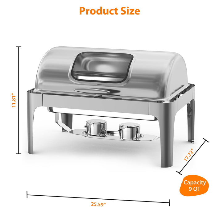Chafing Dish Dimensions and Specifications