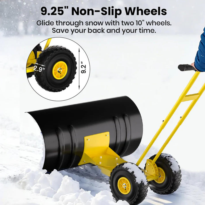 9,2 Zoll All-Terrain-Räder für leichtes Schieben