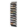 Garvee Schuhregal 10-stufig zum Aufhängen an der Tür mit 4 Metallhaken Großes Hängendes Schuhregal für 20 Paar Schuhe 42  x 25 x 180 cm Klares PVC