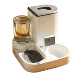 Garvee Automatischer 2-in-1-Futterautomat 2,2 l für Hunde und Katzen, Grau, Reisezubehör, Futter- und Wasserspender