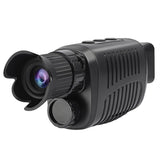 Garvee Digitales Nachtsicht-Monokular R7 1080p HD Sensor 5x Digitalzoom 3W IR LED Leicht & Tragbar Für Jagd & Camping Schwarz