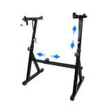 Garvee Keyboard Stand Z-Form Verstellbar Stahl Für 54-88 Tasten Bühne & Studio Schwarz