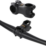 Garvee MTB-Vorbau 31,8 50 mm, Legierungsvorbau, 3 Grad Kurzer Lenkervorbau Für Mountainbikes Und Rennräder, Schwarz