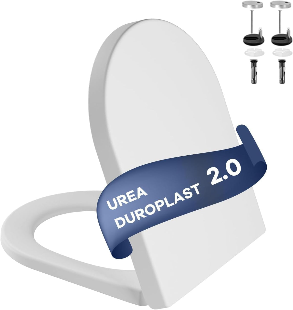 Quick Release Toilettensitz leicht reinigen