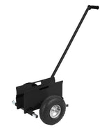 Garvee Plattentransportwagen bis 299 kg, Plattenwagen mit 0–24,1 cm Klemmweite, 25,4 cm Vollgummirädern & 99 cm Griff für Platten, Türen & Arbeitsplatten - Schwarz