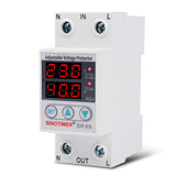 Garvee Unterspannungsschutzrelais 220V Intelligenter Einstellbarer Über- Und Unterspannungsschutz 40A Für Industrieanlagen Robustes Material