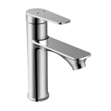 Garvee Waschtischarmatur Bad Wasserhahn Für Waschbecken Kalt/Warm 11.8 cm Chrom