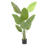 Garvee Bird Of Paradise Künstliche Pflanze 5FT Tropische Palme Mit Topf Für Indoor Büro Wohnzimmer Dekor Grün