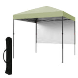 GARVEE 2,2 x 2,2 m Pop-Up Pavillon, Wasserdichtes Gartenpavillon mit UV-Schutz, Höhenverstellbar und Tragetasche, Ideal für Garten, Camping und Outdoor Events, Hellgrün - Hellgrün