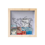 Garvee Aufbewahrungsbox, 29 × 29 cm, Holzfarbe