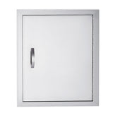 Garvee BBQ Zugangs Tür 17x24 Zoll 304 Edelstahl Wetterfest Einzeltür Recessed Griff Magnetverschluss Outdoor Küche Grillstation