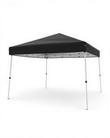 Garvee Pop Up Pavillon 3×3 m, Wasserdicht, UV-Schutz, Höhenverstellbar, Stahlrahmen - Schwarz