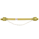Garvee PTO-Welle 110–155 cm, Gelenkwelle aus Stahl mit 1-3/8 Zoll 6-Zahn-Anschluss, 35/53 PS, Gelb - Gelb