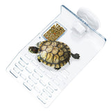 Garvee Transparente Reptilienplattform Mit Saugnäpfen Für Aquarium 19x12cm Klar Acryl - 