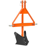 Garvee Middle Buster Grubber Für Traktor Kategorie 1, 3-Punkt Schnellkupplung, Schwerer Stahl, Verstellbare Pflugschare, Korrosionsbeständig, Landwirtschaft, 15 Zoll, Schwarz