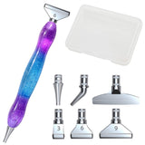 Garvee Diamant-Malstift-Set Edelstahl Metallspitzen Ergonomisch 5D Malwerkzeuge Für Heimwerker - Wie gezeigt