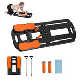 Garvee Faltbares Pilates Board Für Zuhause, Multifunktional, TPU Material, Rutschfeste Pads, 300 lbs Tragkraft, Kompakt & Leicht, Für Kleine Räume - Schwarz