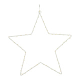 Garvee Stern-Lichterkette LED Warmweiß Batterie betrieben Für Schlafzimmer & Garten 31x33cm Sanftes Licht - Wie gezeigt