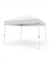 Garvee Pop Up Pavillon 3×3 m, Wasserdicht, UV-Schutz, Höhenverstellbar, Stahlrahmen - Weiß