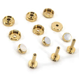 Garvee 12er Set Kleine Trompetenventile Messing Tragbar Musikinstrument Zubehör Für Trompete Bühne Konzert